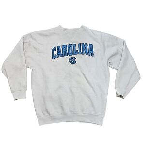 North Carolina White Crewneck Sweater